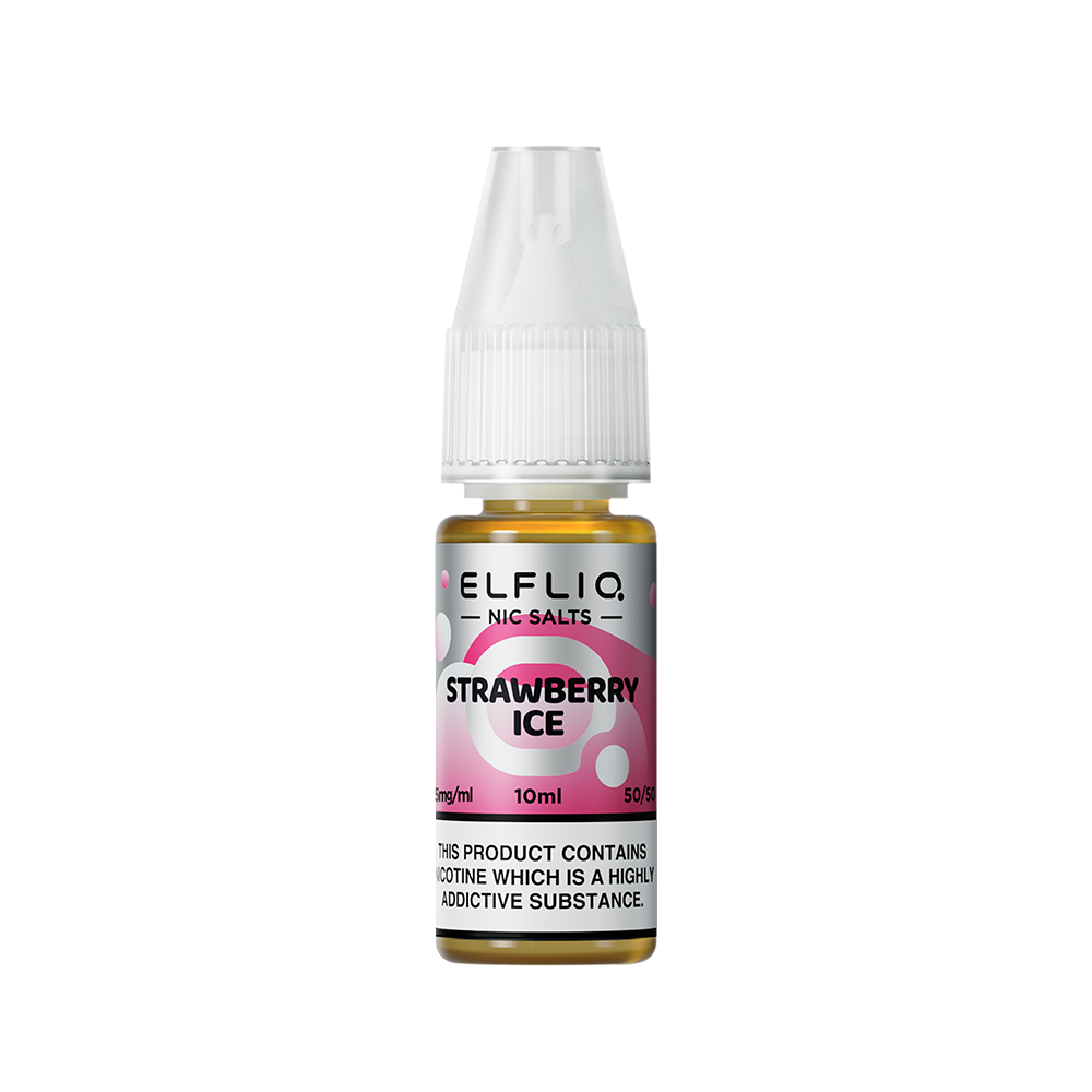 Elfliq - Strawberry Ice - Nic Salt E-Liquid – 10ml